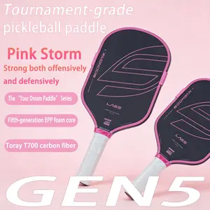 Boomstik Carbon Fiber Pickleball Paddle Set, 16mm Thick Hot Molding, High Friction High Spin, Competitive Player Choice