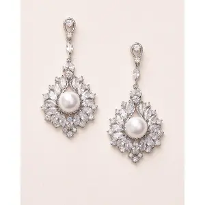 Avery Pearl Statement Earrings