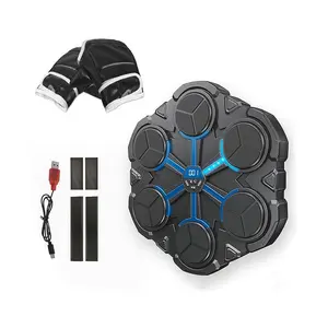 2026 Upgraded Music Boxing Machine|Smart Wall-Mounted Punching Target with LED Counter,Music,3 Interactive Modes|Fun Home Workout&Fitness