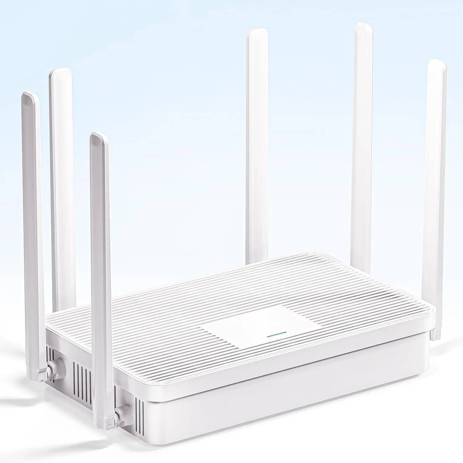 2025  AX3000 WiFi 6 Router, Dual Band Full Gigabit Router, High Speed Port with 6 High- Antennas, Long Range Coverage