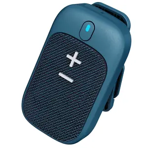 Wearable Bluetooth Speaker IPX5 Water-Resistant Magnetic Clip-On Wireless Portable Mini Speaker Built-in Mic for Hands-Free Music and Calls Smartphone
