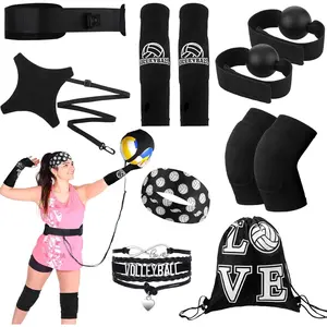 7 Pcs Volleyball Training Equipment Aid Volleyball Serving Trainer Kit Gifts for Beginners