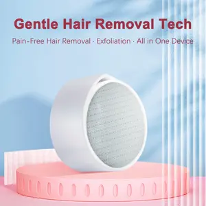 Hair Eraser Tool Dual-Use Wet/Dry Reusable Skin Exforliator Glass Durable Sensitive White Effective Exfoliation Inhibits Regrowth