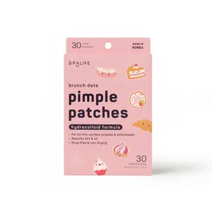 Brunch Date Pimple Patches -  Hydrocolloid Formula for Acne, Spots & Whiteheads - 30 Count Skincare Acne