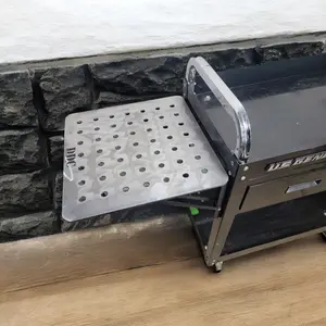 compact foldable welding table