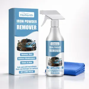 Fast Auto Rust & Iron Remover Spray 120ml Paint Safe Cleaner + Towel
