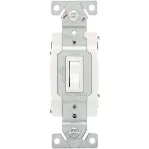 pack of 3 Eaton 1242-7W-BOX 15-Amp 120V Standard Grade 4-Way Toggle Switch , White (3pack)
