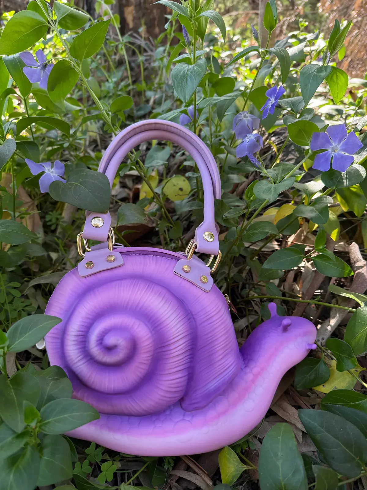 Windy Willows Purple Snail Bag Windy Willows Purple Snail Bag