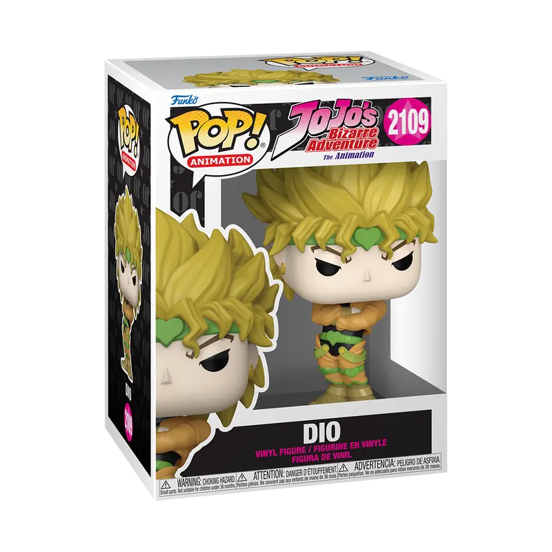 Funko Pop! JoJo's Bizarre Adventure - DIO #2109 Collectible Pop Vinyl Figure