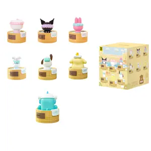 【TOPTOY】SR Turn-Turn Hot Spring Series Figure Blind Box, Cute Figures, Desktop Ornament, Collectible Toys, Birthday & Holiday Gift