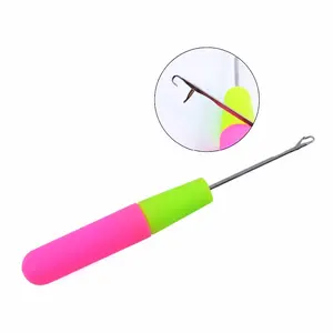 Big Hole Crochet Braids Needle Professional Latch Hook Crochet Needle For Braiding