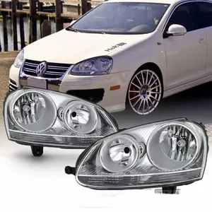 2006 2007 2008 2009 Volkswagen GTI/Jetta/Rabbit Headlights Headlamps Left+Right