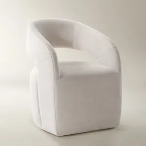 Z Gallerie Harrison Dining Chair - Modern Arm Chair, Upholstered Soft Fabric Indoor Furniture Piece, Modern Arm Chairs, Soft Fabric Chairs