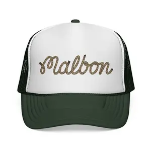 Malbon Trucker Cap, Golf Streetwear Mesh Snapback Hat, Adjustable Baseball Cap, Outdoor Sport Fashion Cap, Gift for Fans