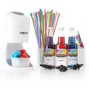 Machine Kit  3 Flavors, 25 Cups, Straws, Pourers, Ice Molds