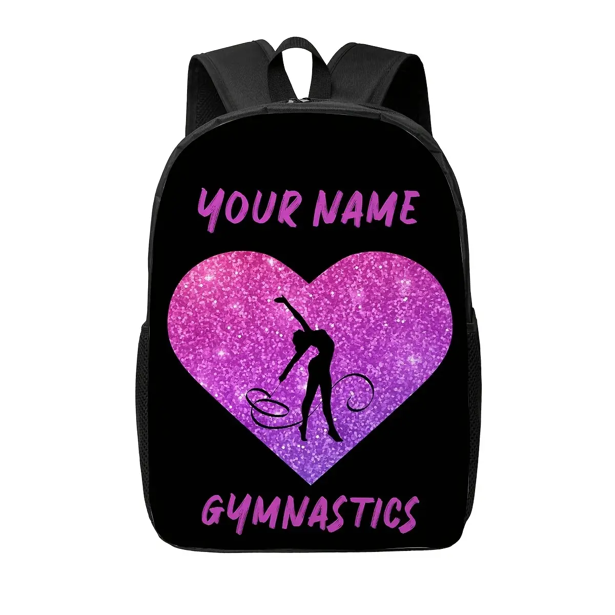 Customized personalized backpack, durable and unique, suitable for work, business, university, and teacher use. Your name and text can be printed on the backpack.
