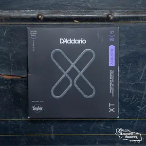 D'Addario XTB3790GS Phosphor Bronze Custom Light Taylor GS Mini Coated Acoustic Bass String Set 37-90