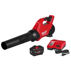 Milwaukee M18 FUEL 120 MPH 500 CFM 18V Brushless Cordless Battery Powered Leaf Blower Kit w/12.0 Ah FORGE Battery & Rapid Charger