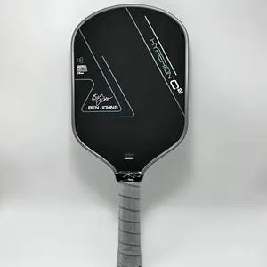 JOOLA Ben Johns HYPERION C2 Carbon Fiber Thermoforming Pickleball Paddle 16mm Core Racket with Black Finish and Lightweight Design