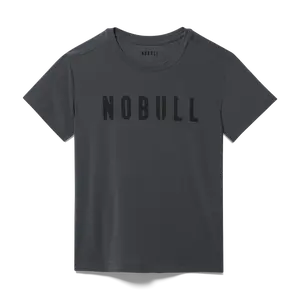 NOBULL Women's  Tee in Charcoal Heather