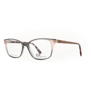 GX097 by Gwen Stefani – Grey Transparent Glasses, Pink Detail