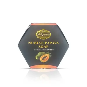Belle Nubian Exfoliating Papaya Soap with SPF 50