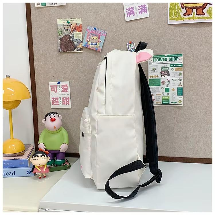 Hot Cute Bear Rilakkumas Backpack Large Capacity Anime Cartoon Backpack Stylish Student School Bag Nylon Shoulder Bags Schoolbag