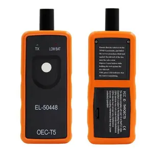 FUDUOO Universal Car TPMS Reset Tool, EL-50448 Tire Pressure Monitoring System relearn tool, 315/433 MHz, compatible with General Motors and Opel vehicles — no batteries included