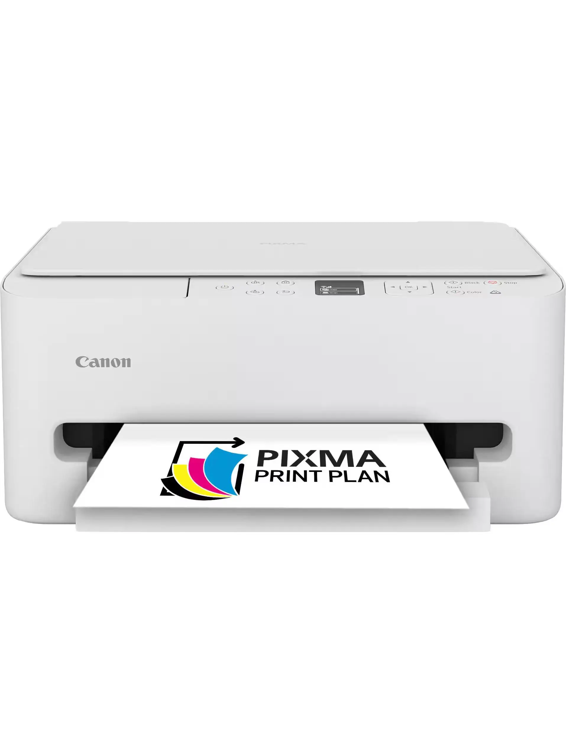 Canon - PIXMA TS6520 Wireless All-In-One Inkjet Printer - White