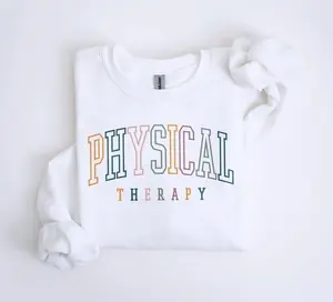 Retro Physical Therapy T-shirt, Sweatshirt & Hoodie - Gift for PT, Physical Therapist, DPT Doctor Unisex Crewneck
