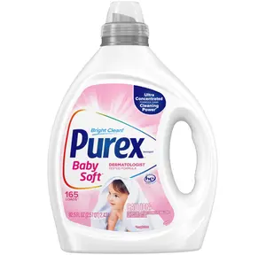 Purex Baby Laundry Detergent Liquid, Ultra Concentrated, 82.5 fl oz, 165 Loads, Hypoallergenic, Dye Free, Gentle on Skin