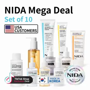 NIDA Mega Deal Skincare Set of 10 NIDA Mega Deal Skincare Set of 10