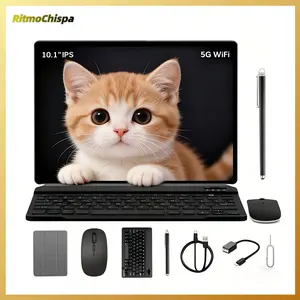 10.1-Inch Android Tablet, 3gb RAM, 32GB Storage, Includes Keyboard, Case, Mouse, Stylus, Dual Cameras, Multifunctional Use