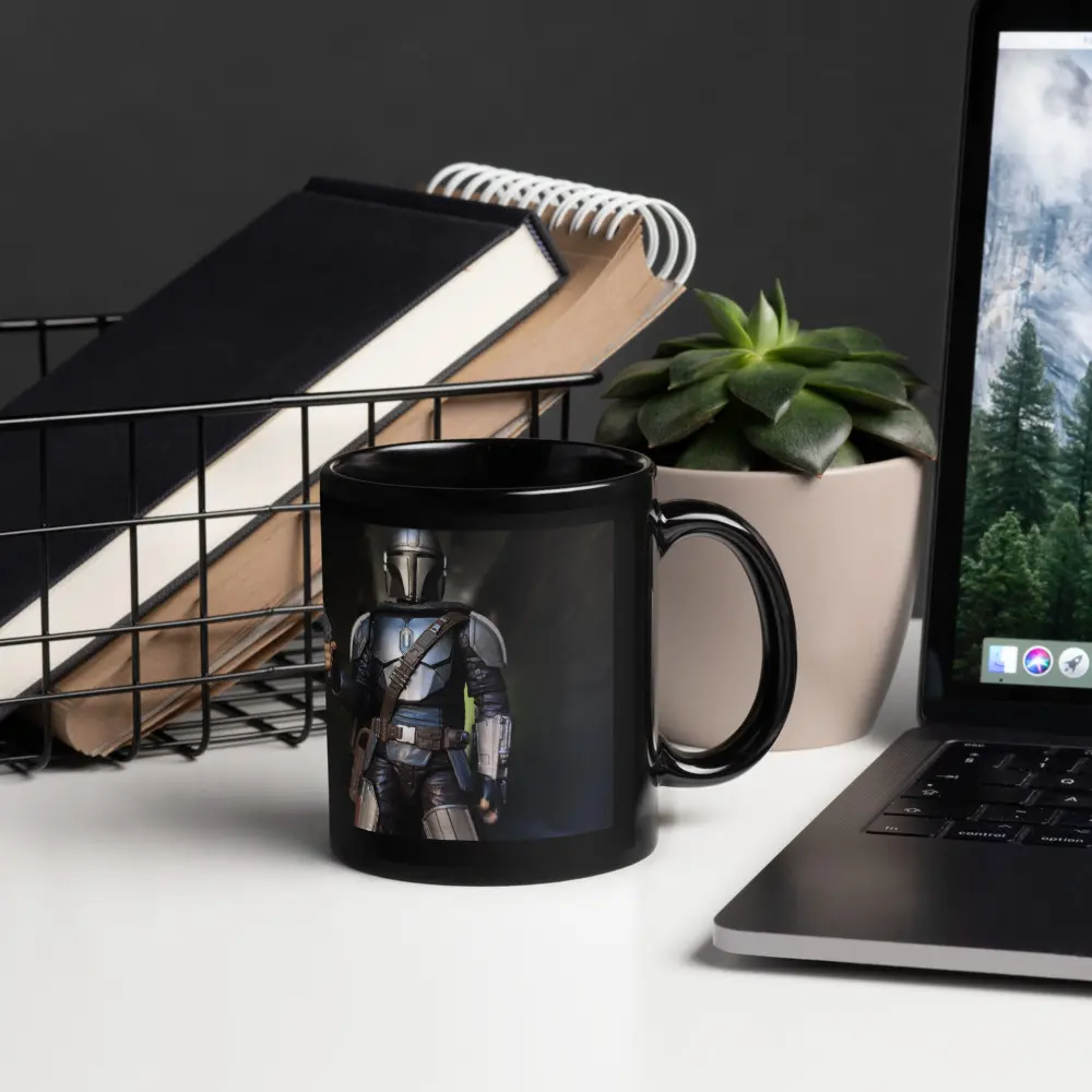 " Mando" toy photography Mug  by:toymagination   mandalorian photography toy scifi