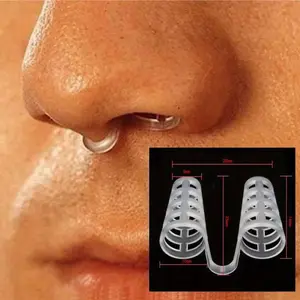 Mini Anti-Snoring Device Set of 4 Sizes, Adjustable Sticky Nose Clip, Portable Small Nasal Patch, No Prescription Needed, Travel Friendly