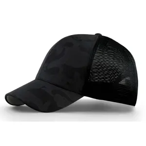 Mesh Camo Hat for Large Heads