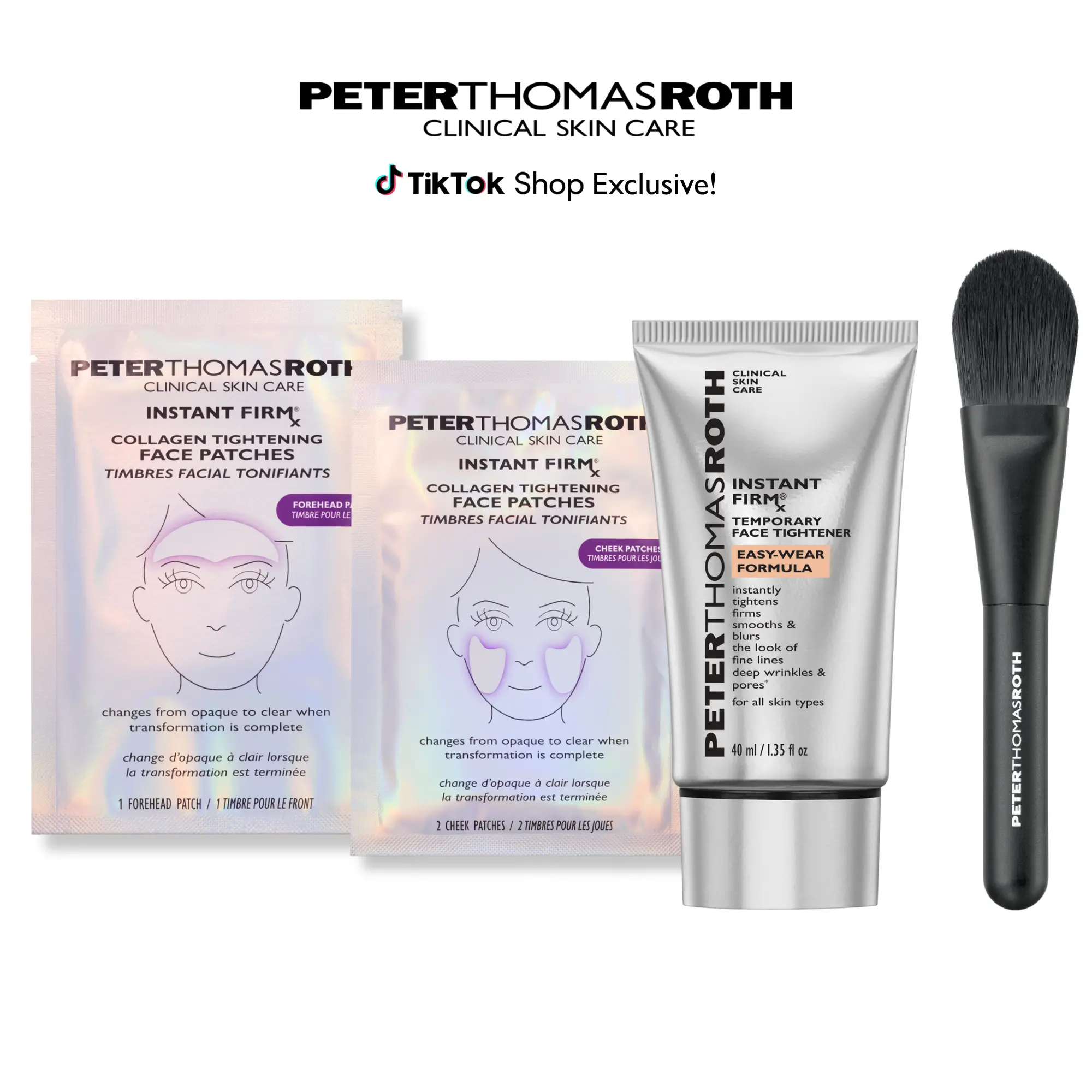Peter Thomas Roth Instant FirmX Easy Wear Face Tightener & Collagen Tightening Face Patches