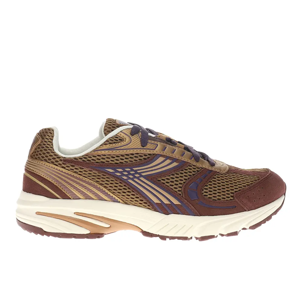 diadora Mens Sao Ko 280 Suede Lace Up Sneakers Shoes Casual - Brown