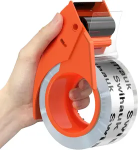 1.88 in x 66.6 YDs Heavy Duty Packing Tape with Dispenser, Strong & Durable Shipping Tape, Packaging Tape, Clear Package Tape