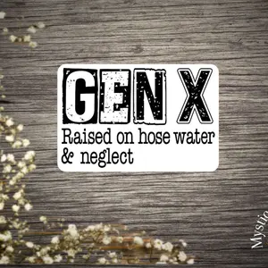 Gen X Sticker