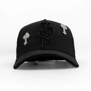 Gorra LAChrome Silver 67 Color Negro Ajustable