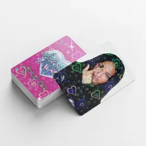 Kpop Girl Group Idol Collection Cards Set, High-Quality Collectible Decorative Trading Card Pack, Trendy K-Pop Fan Gift, Holographic Cards, Photocard
