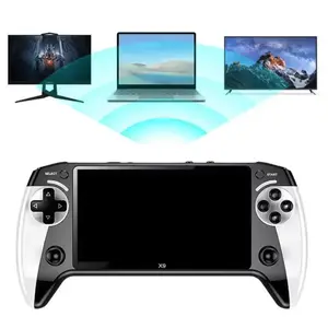 5.5 Inch HD Screen Handheld Game Console, Portable Retro Arcade Game Console, Gaming Console for Adults, Game Peripherals, Portable Gaming System, Rechargeable Portable Console