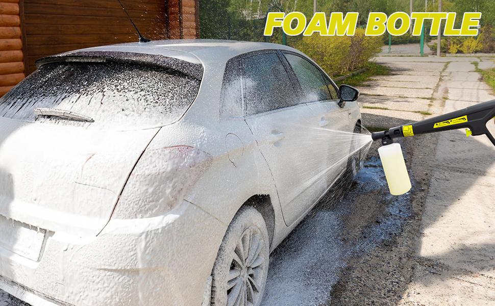 Power Washers Electric Powered 5000PSI 3.2GPM High Pressure Washer Car Cleaning Machine for Home Driveway Patio Deck