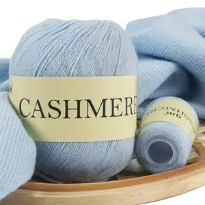 6pcs Cashmere Handmade Knitted Cashmere Yarn Wool Cashmere Knitted Yarn Ball DIY Process Knitted Sweater Scarf Wool Baby Yarn