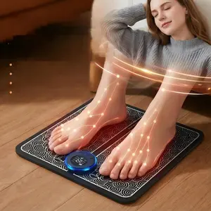 New Rechargeable USB Foot Massager For Feet Relief Mat Portable Odorless Deep Acupoint ABC Massage Pad for Home Travel Compact Travel Friendly Gift for Parents Wife  Family