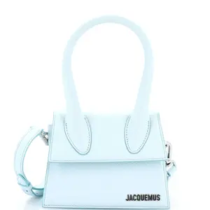 Pre-owned JACQUEMUS Leather Top Handle Bags Le Grand Chiquito Bag Large by Rebag