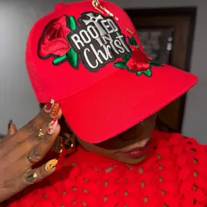 The Rose Collection - Red Baseball Cap