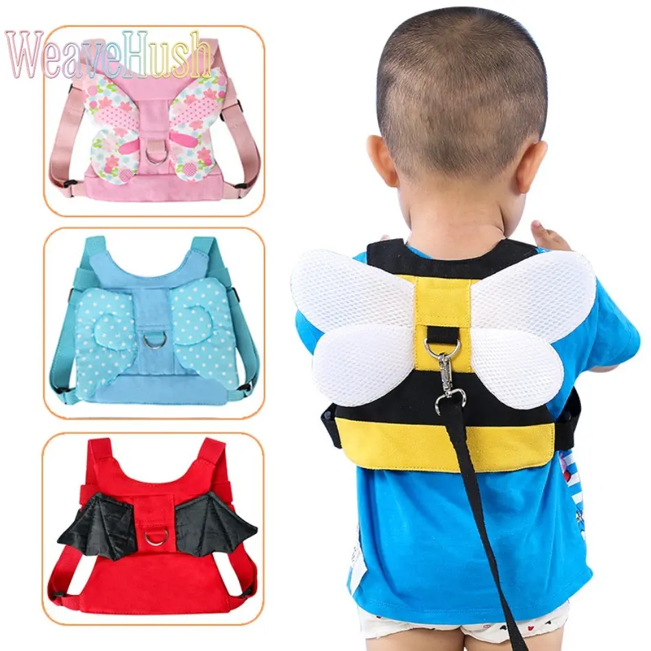 Kids Anti-Lost Backpack with Safety Traction Rope, Adjustable Toddler Anti-Lost Harness Strap, Breathable Comfortable Baby Safety Leash, Lightweight Anti-Lost Walking Belt for Children, Reliable Protection Perfect for Outdoor Walking, Travel, Mall Crowded