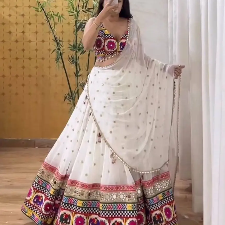 New Navratri Collection Lehenga Choli With Full Heavy Embroidery Sequence Work